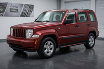 Jeep Cherokee/Liberty 2007–2013 Stranske stopnice Maya Red (2 kosa, aluminij) fotografija 1
