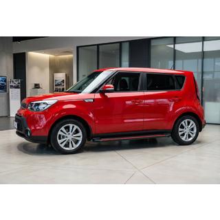 Stranske stopnice Maya Red (2 kosa, aluminij)
