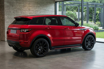 Range Rover Evoque 2012–2018 Stranske stopnice Maya Red (2 kosa, aluminij) fotografija 1