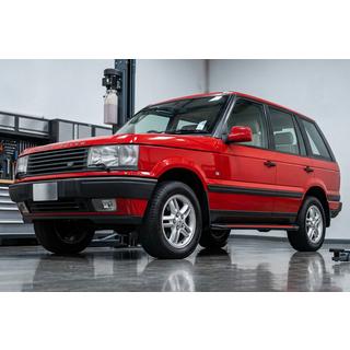 Stranske stopnice Maya Red (2 kosa, aluminij) fotografija 1
