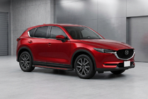 Mazda CX-5 2017–2025 Stranske stopnice Maya Red (2 kosa, aluminij) fotografija 1