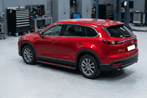 Mazda CX-9 2017– Stranske stopnice Maya Red (2 kosa, aluminij) fotografija 1
