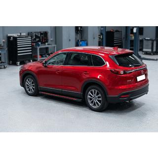 Stranske stopnice Maya Red (2 kosa, aluminij) fotografija 1