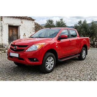 Stranske stopnice Maya Red (2 kosa, aluminij) fotografija 1