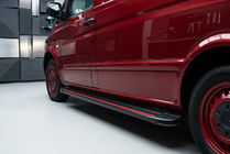 Mercedes Viano 2004–2014 Stranske stopnice Maya Red (2 kosa, aluminij) Dolga medosna razdalja fotografija 1