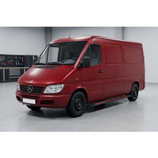 Stranske stopnice Maya Red (2 kosa, aluminij) fotografija 1