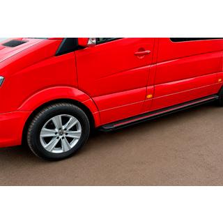 Stranske stopnice Maya Red (2 kosa, aluminij) fotografija 2