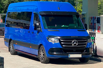Mercedes Sprinter W907/W910 2018– Stranske stopnice Maya Red (2 kosa, aluminij) fotografija 2