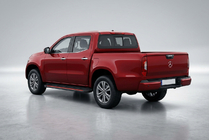 Mercedes X class 2017–2020 Stranske stopnice Maya Red (2 kosa, aluminij) fotografija 1