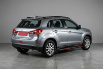 Mitsubishi ASX 2010–2023 Stranske stopnice Maya Red (2 kosa, aluminij) fotografija 1