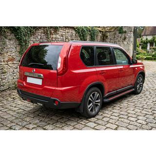 Stranske stopnice Maya Red (2 kosa, aluminij) Nissan X-trail T31 2007–2014 fotografija 1