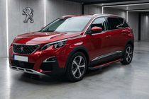 Peugeot 5008 2016–2023 Stranske stopnice Maya Red (2 kosa, aluminij) fotografija 1