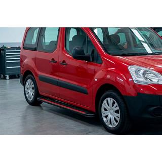 Stranske stopnice Maya Red (2 kosa, aluminij) fotografija 1