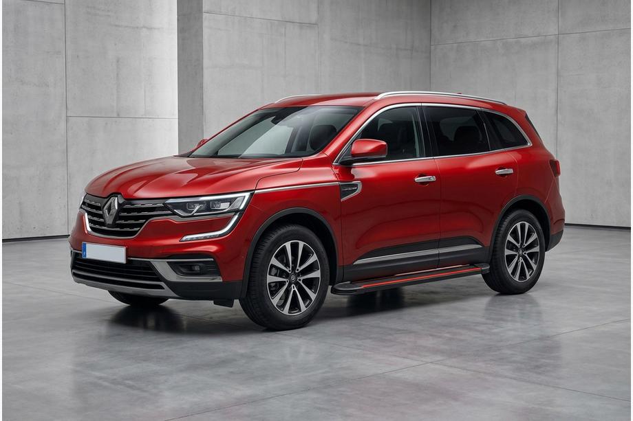 Renault Koleos 2016–2024 Stranske stopnice Maya Red (2 kosa, aluminij) Image
