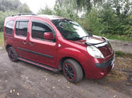 Renault Kangoo 2008–2020 Stranske stopnice Maya Red (2 kosa, aluminij) Dolga medosna razdalja fotografija 2