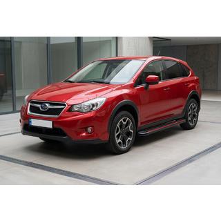 Stranske stopnice Maya Red (2 kosa, aluminij) Subaru XV 2011–2017 fotografija 1