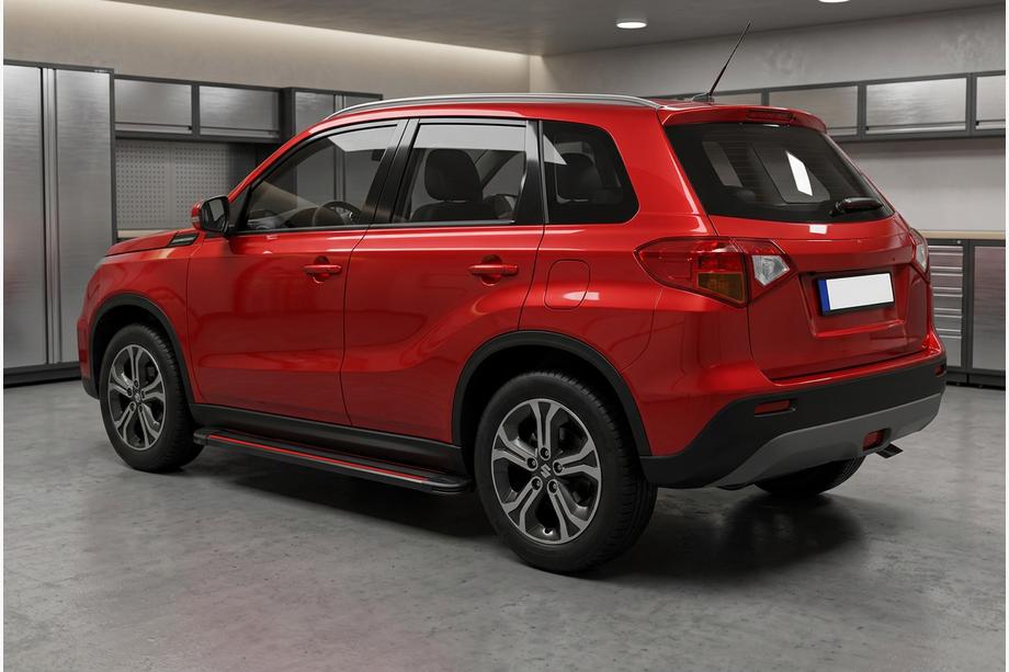 Suzuki Vitara 2015– Stranske stopnice Maya Red (2 kosa, aluminij) Image