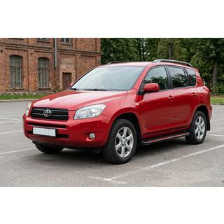 Stranske stopnice Maya Red (2 kosa, aluminij) fotografija 1