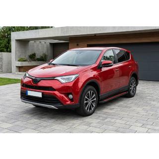 Stranske stopnice Maya Red (2 kosa, aluminij) Toyota Rav 4 2013–2018 fotografija 1