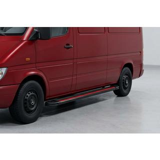 Stranske stopnice Maya Red (2 kosa, aluminij) fotografija 1