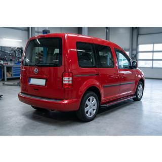 Stranske stopnice Maya Red (2 kosa, aluminij) fotografija 1
