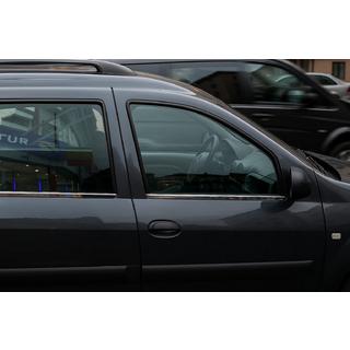 Zunanje okrasne letvice oken (4 kosi, nerjaveče jeklo) Lada Largus 2012– fotografija 3