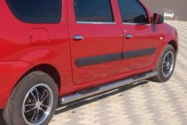 Lada Largus 2012– Stranske cevi (2 kos, nerjavno jeklo) fotografija 3