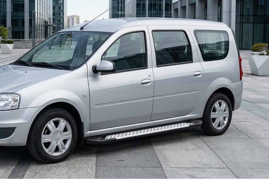 Lada Largus 2012– Stranske stopnice tipa X5 (2 kos, aluminij) Image