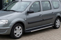 Lada Largus 2012– Stranske stopnice Duru (2 kos, aluminij) fotografija 1