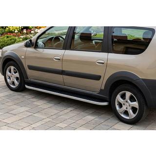 Stranske stopnice Tayga (2 kosa, aluminij) fotografija 1