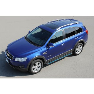 Bočne stopnice Maya Blue (2 kos, aluminij) Chevrolet Captiva 2006–2019 fotografija 1