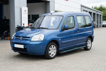 Citroen Berlingo 1996–2008 Stranske stopnice Maya Blue (2 kos, aluminij) fotografija 1