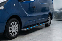 Fiat Talento 2016– Stranske stopnice Maya Blue (2 kos, aluminij) fotografija 1