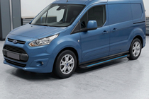 Ford Connect 2014–2021 Stranske stopnice Maya Blue (2 kos, aluminij) Maxi medosna razdalja fotografija 1