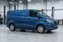 Ford Custom 2013–2022 Stranske stopnice Maya Blue (2 kos, aluminij) fotografija 1
