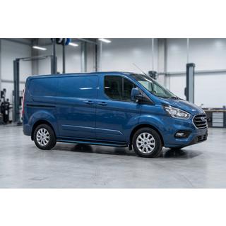 Stranske stopnice Maya Blue (2 kos, aluminij) Ford Custom 2013–2022 fotografija 1