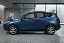 Ford Kuga 2008–2013 Stranske stopnice Maya Blue (2 kos, aluminij) fotografija 1