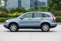 Honda CRV 2007–2011 Stranske stopnice Maya Blue (2 kos, aluminij) fotografija 1