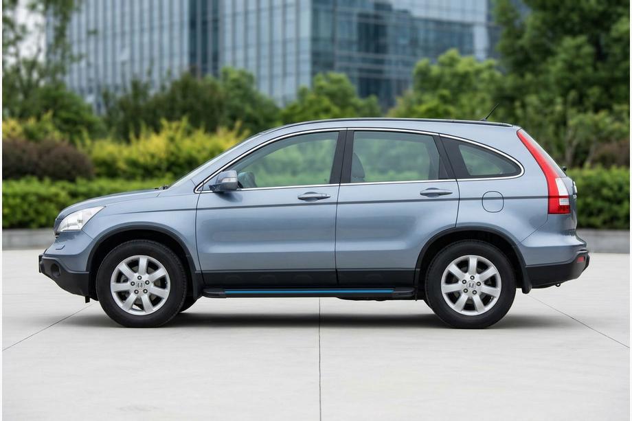 Honda CRV 2007–2011 Stranske stopnice Maya Blue (2 kos, aluminij) Image