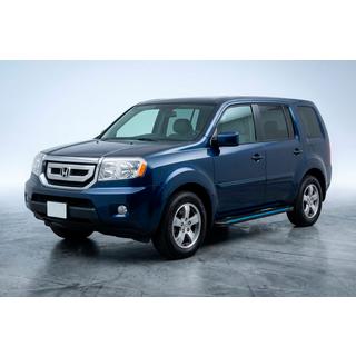 Stranske stopnice Maya Blue (2 kos, aluminij) Honda Pilot 2008–2015 fotografija 1