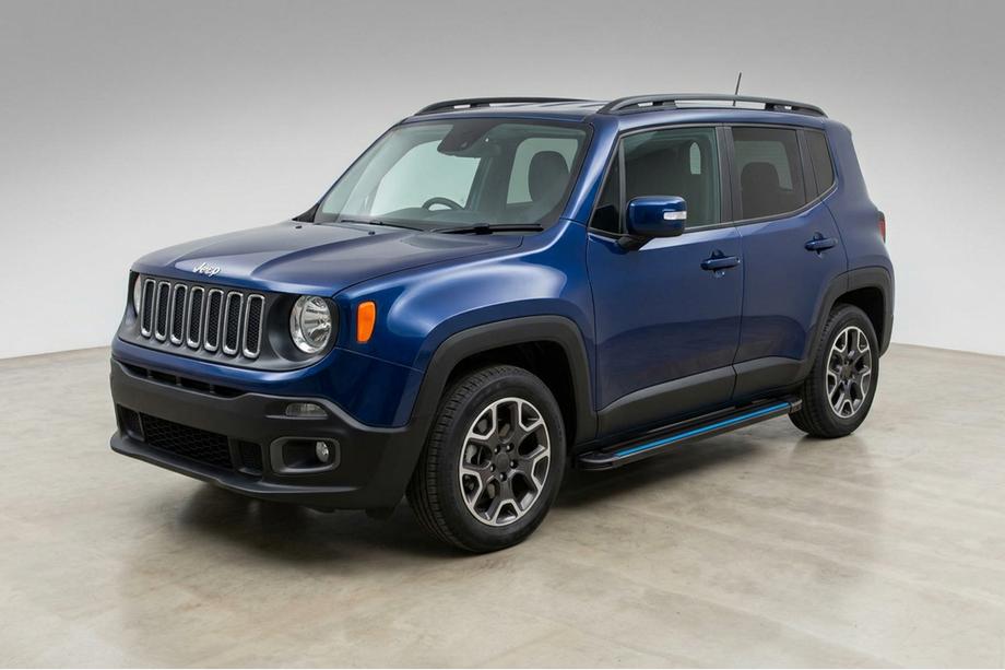 Jeep Renegade 2014– Stranske stopnice Maya Blue (2 kos, aluminij) Image