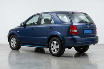 Kia Sorento I BL 2002–2009 Stranske stopnice Maya Blue (2 kos, aluminij) fotografija 1