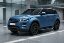 Range Rover Evoque 2012–2018 Stranske stopnice Maya Blue (2 kos, aluminij) fotografija 1