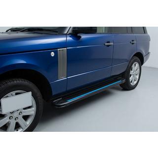 Stranske stopnice Maya Blue (2 kos, aluminij) fotografija 1
