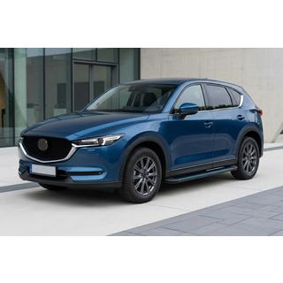 Stranske stopnice Maya Blue (2 kos, aluminij) Mazda CX-5 2017–2025 fotografija 1