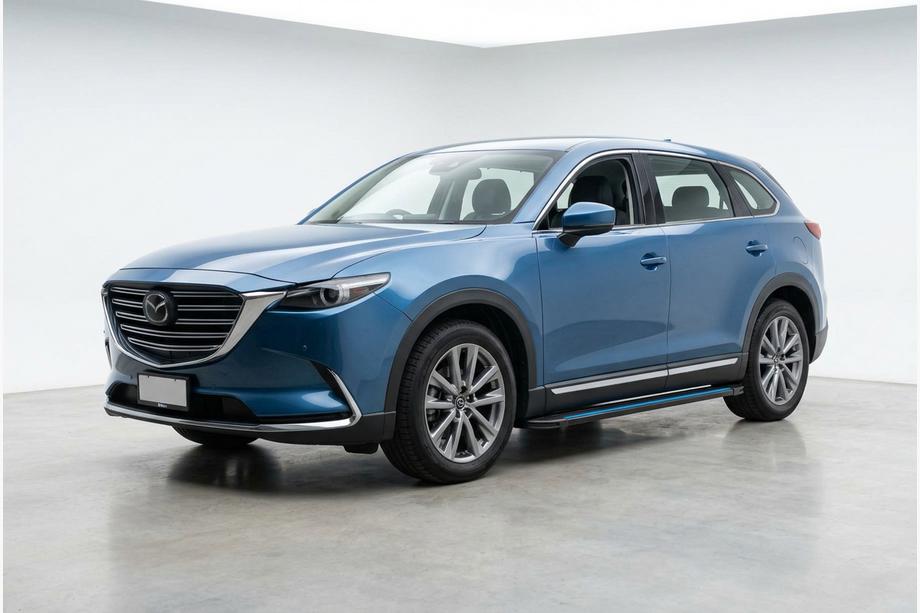 Mazda CX-9 2017– Stranske stopnice Maya Blue (2 kos, aluminij) Image