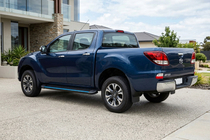 Mazda BT-50 2012– Stranske stopnice Maya Blue (2 kos, aluminij) fotografija 1