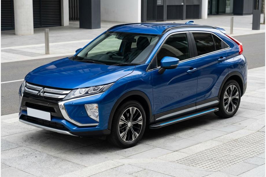 Mitsubishi Eclipse Cross 2017– Stranske stopnice Maya Blue (2 kos, aluminij) Image
