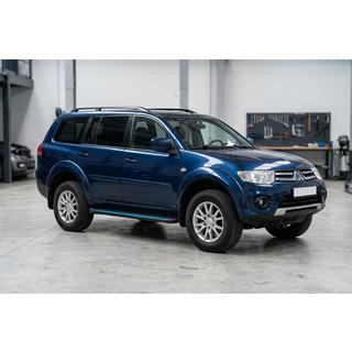 Stranske stopnice Maya Blue (2 kos, aluminij) Mitsubishi Pajero Sport 2008–2015 fotografija 1
