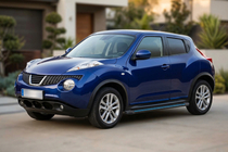 Nissan Juke 2010–2019 Stranske stopnice Maya Blue (2 kos, aluminij) fotografija 1
